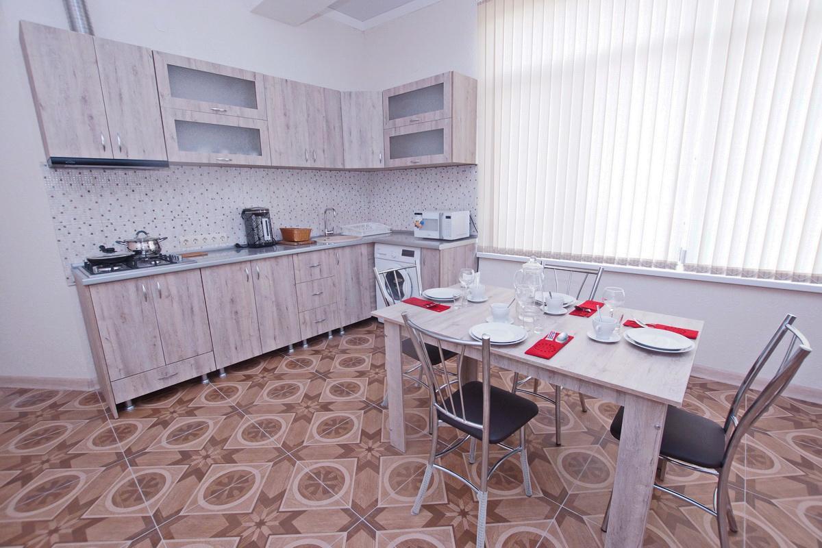 Guest House Belyi Lebed Sukhumi Exterior foto